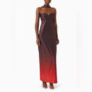 BAOBAB Athena Maxi Dress in Stretch-nylon
